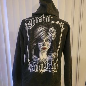Metal Mulisha Black Hoodie with Graphic Design